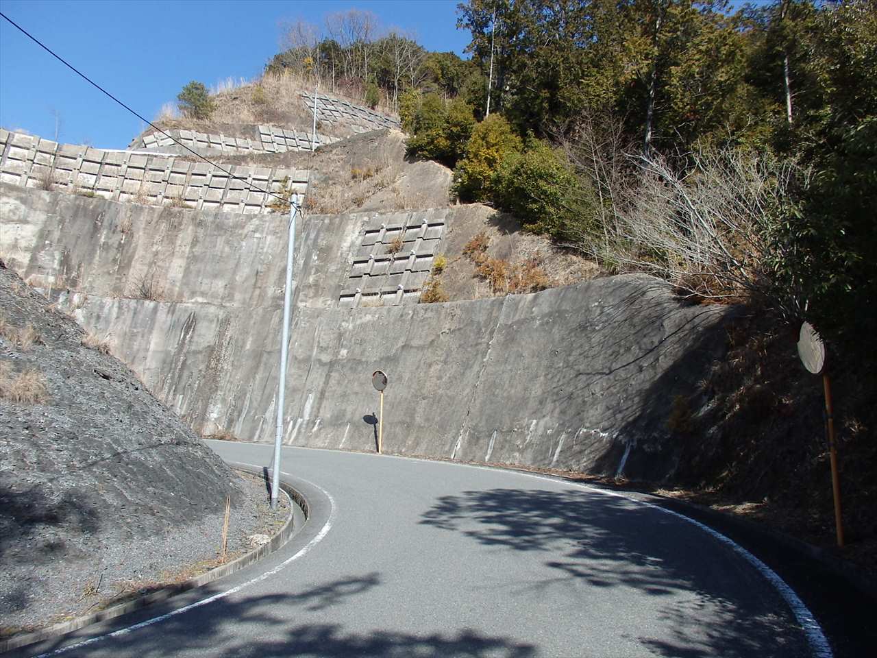 道路のり面防災点検